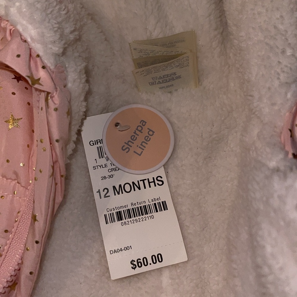 Sherpa Lined Onesie w/Detachable Feet - Picture 5 of 5